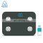 Promotional Blue Tooth Digital LED Scale Portable Glass Mini Body Weight Scale Electronic