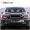 2019 year C class w205 C200 C180 C300 c43 diffuser for W205  C200 C180 C300 to C43 style diffuser with muffler tips