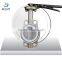 2016 DN200 Stainless Steel Online Shopping Wafer Butterfly Valve with Pin
