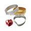 baking tool mousse cake mold perforated tart ring