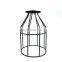Colorful Modern Iron Art Bird Cage Lampshade Accessories Edison Pendant Lamp