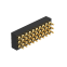 Dnenlink 1.27mm pitch Three Row H2.0mm Straight SMT Male Pogo Pin Connector for PCB