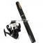 New Product Telescopic Fishing Rod Blanks Mutil-Color Pen Fishing Rod With  Reel