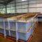 Industrial FRP electrolytic cell silver gold zinc nickle cobalt copper refining tanks polymer concrete electrolytic cell