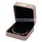 Fadeli factory wholesale custom logo plastic brown jewelry bangle earring pendant ring necklace box