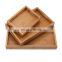 High Quality Wooden Trays With Handle Serving Trays From Vietnam