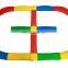 outdoor plastic balance tactile board  for kids tactile board balance toy