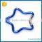 Metal fashion printing star carabiner aluminium hook