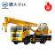 China brand hydraulic truck crane 5 ton,10 ton,12 ton mobile truck crane with EXW price for sale