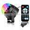 LED 3W RGB Crystal Magic Rotating Ball Remote Control Projector Lamp For KTV Party Club Disco DJ Stage Lamp
