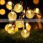Outdoor Water Drops Solar Lamp String Lights 6/5/3m 30/20/10 LEDs Fairy Holiday Christmas Party String Lights