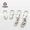 Metal Hook Silver Swivel Snap Hooks Key Chain Clasp Clips Hardware