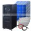 solar battery home mini solar energy systems 10kw inverter on grid with battery for changing and lighting