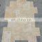 Premium Quality Extra Light Travertine Pattern Set Tile Chiseled Edge Brushed Made in Turkey CEM-FPT-01
