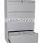 Knock Down factory 4 drawer lateal filing cabinet steel stationary cabinet