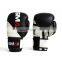 Fashion PU Leather Boxing Gloves for Training Martial Arts New Black Red OEM Logo Thai Color Material Adults People Origin