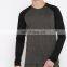 Customized Simple High Quality Collar Solid Long Sleeve t Shirt Men