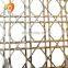 Metal interior decoration crimped woven mesh