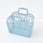 High quality household portable plastic storage Shower accessories Multipurpose Flexible bath basket