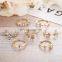 7pcs/set vintage Knuckle Crystal Rings Women Trendy Finger Bohemian Star Moon Rings Set