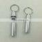 Popular Metal Cheapest Mini Money Cash Stash Keyring Keychain
