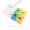 new arrival product fashion design high quality colorful portable 4-port USB smart charger,