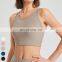 Custom Running Clothing Quick Dry Sport Top Gym Fitness Integrated High Impact Shockproof Bra Women Yoga Tank Top Sports Bra