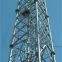 Customized  four-column steel tube tower Antenna Solar Telecom Light Tower electrical equipment supplies