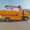 Dongfeng 6-wheel pipeline dredging vehicle with hydraulic grab type mechanical arm