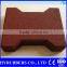 Driveway recycled rubber floor mat