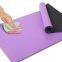 Eco-Friendly Anti Slip Alignment Natural Rubber Custom PU Leather Yoga Mat
