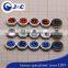 Black MOP Shell Buttons With Plating,pearl Shell Buttons Rim With Plated