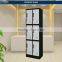 Goverment Storage Equipment Metal Locker Golden Proportion 4 Tier Storage Cabinets Ergonomic Office Locker