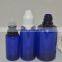 10ml e-liquid bottle dark green bottle , 10ml green PET bottle, green plastic bottle with lid