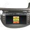 Wecaro android 4.4.4 Direct factory 8" car dvd gps for honda fit Steering Wheel Control 2009 2010 2011