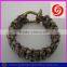 Fashion Stainless Steel Gold Clasp 550 Custom Paracord Bracelet