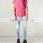 Mens Pink V-Neck Tshirt Wholesale