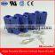 High quality 50A SMH 2 pin male female waterproof wire connector blue color