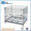 Galvanized foldable mesh metal storage cage