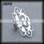 Latest Design Ring Hot Sale Full Size Unisex Titanium Stainless steel Punk Biker Ring