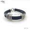custom logo supplier wrist wear bracelet python exotic leather jewelry