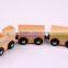 Wooden Play Magnetic Construction Toy Kids Cars Train Wooden Magnet Train Sets                        
                                                Quality Choice