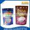 Snack sachet Plastic Food pouch film / Stand up zipper bag For snack food packaging