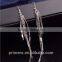 Simple Long Chain Tassel Dangle Earrings Fashion Gold Plated Designs For Women