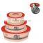 3868 stainless steel insulated plastic food container