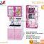 Wholesales small plastic cookware sets kitchen toy with all tests