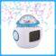 Musical night star sky calender projection alarm clock
