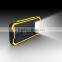 New Private Mould Solar Power Bank 8000mah with lamp