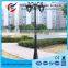Luxury Vintage European Style Solar Garden Lighting Pole Lights