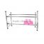 Multipurpose Flexible floding metal wire stainless steel Iron tubes with plated shoe rack shoe shelf for cabinet for living room